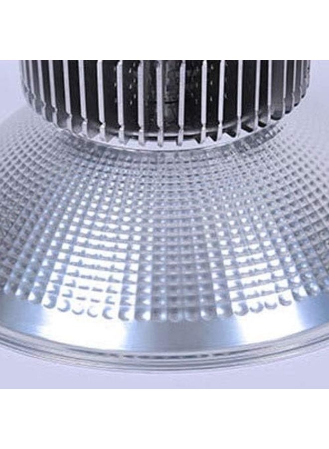 المفتاحة مصباح LED سفلي فضي، مصباح LED UFO عالي الإضاءة، قابل للتعتيم، فائق النحافة، مصباح جراج، عدسة، غطاء زاوية الشعاع، مصباح صناعي، وحدة إضاءة للمناطق التجارية، ورشة عمل، مصنع، قاعة، مستودع، منطقة متجر - Image 5